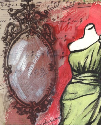 Framed Couture II Print