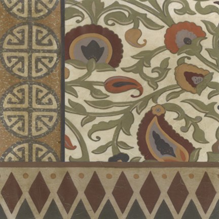 Framed Turkish Garden III Print