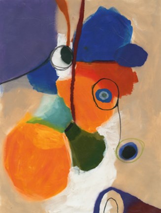 Framed Amusement II Print