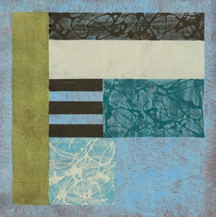 Framed Seafoam Print