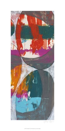 Framed Nested Ellipse II Print