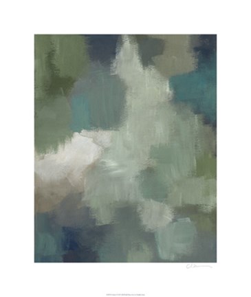 Framed Lichen I Print