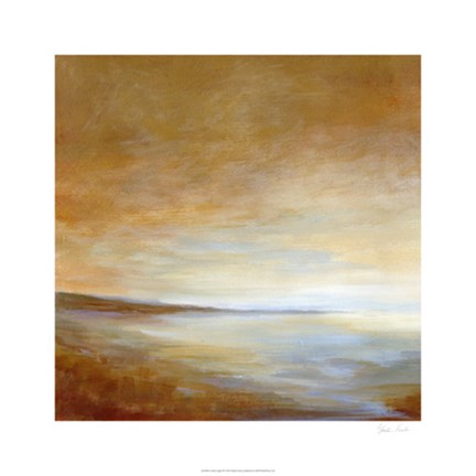 Framed Amber Light II Print