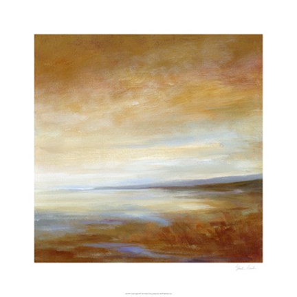 Framed Amber Light III Print