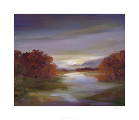 Framed Light at Dusk II Print