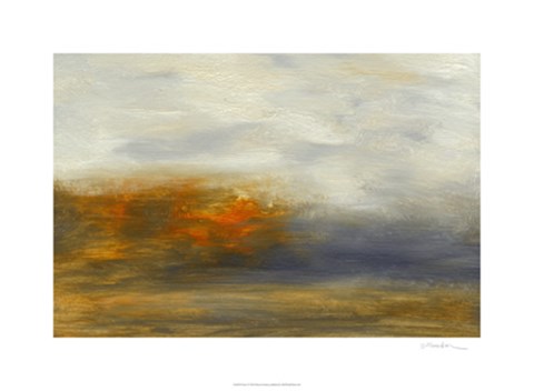 Framed Fiery I Print