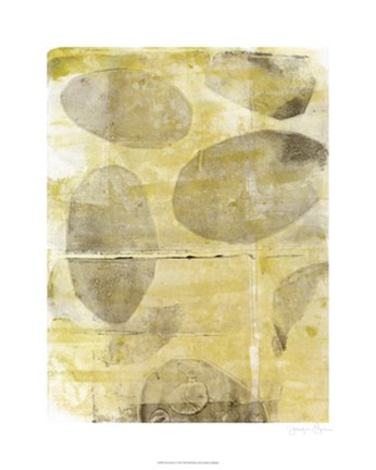 Framed River Rock IV Print