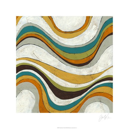 Framed Shock Wave I Print