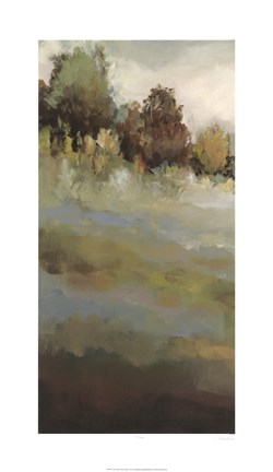 Framed Trail of Her Heart I Print