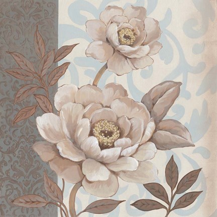 Framed Parisian Peony II Print