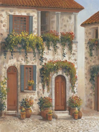 Framed Afternoon Sun I Print