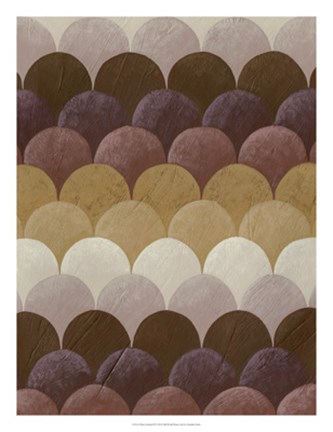 Framed Plum Orchard II Print