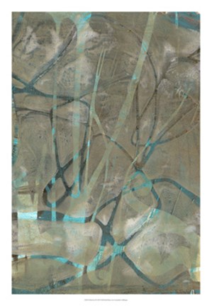 Framed Fluid Sea II Print