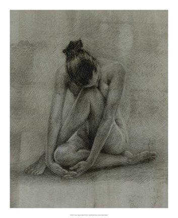 Framed Classic Figure Study II Print