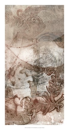 Framed Layered Filigree II Print