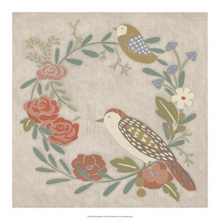 Framed Branch Bough I Print