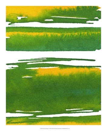 Framed Saturated Spring I Print