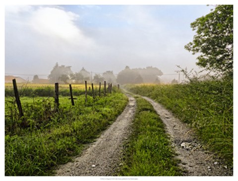 Framed Le Dognons Print