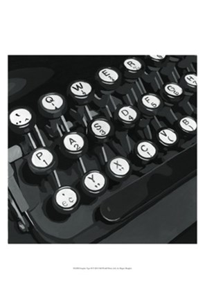 Framed Graphic Type II Print