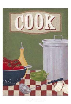 Framed Cook&#39;s Kitchen Print