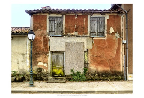 Framed Lupiac House I Print