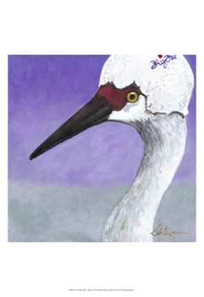 Framed You Silly Bird - Abbe Print