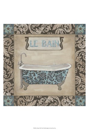 Framed Le Bain Print