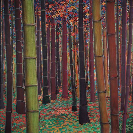 Framed Magical Forest Print