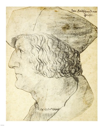 Framed Portrait of a Man Print