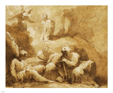 Framed Agony in the Garden Print