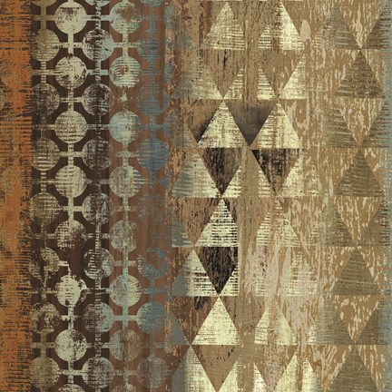 Framed Tribal Moderne IV Print