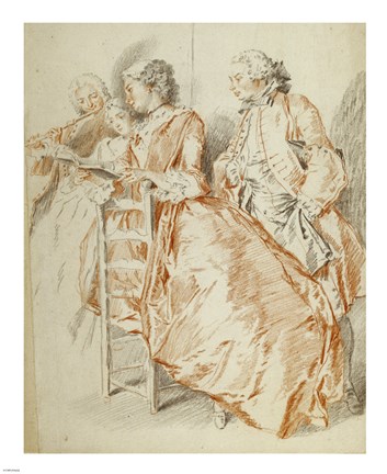 Framed Music Party Print