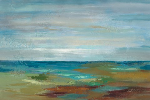 Framed Wispy Clouds Print