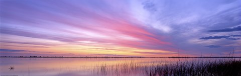 Framed Boga Sunset Print