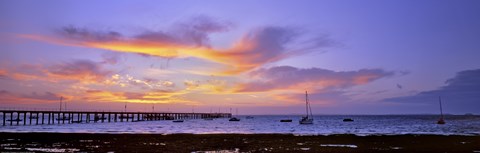 Framed Flinders Jetty Print