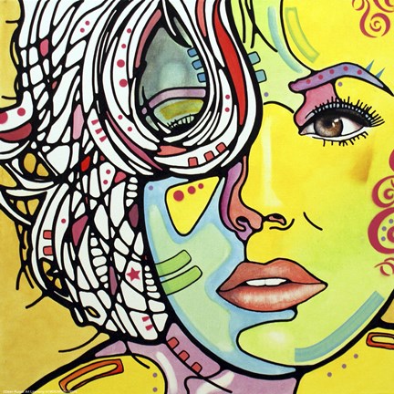 Framed Strawberry Blonde Print