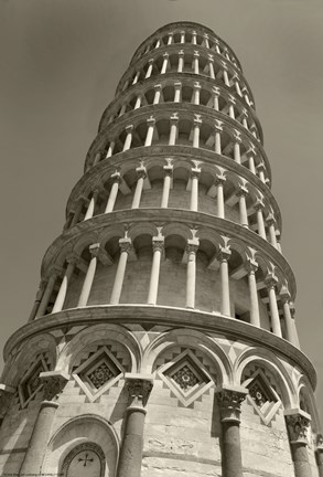 Framed Pisa Tower II Print