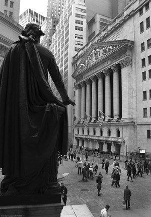 Framed Wall Street 3 Print