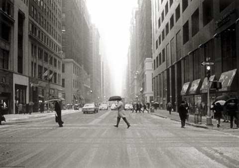 Framed 3rd Ave NYC Print