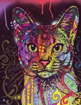 Framed Abyssinian Print