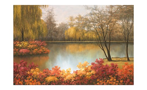 Framed Autumn Palette Print