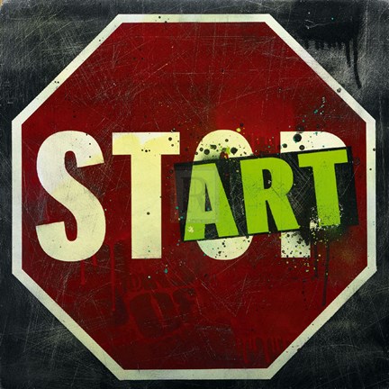 Framed Start Print