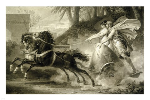 Framed Return from the Race Print