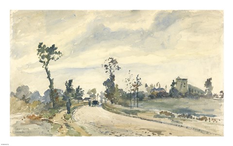 Framed Louveciennes Print