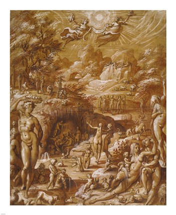 Framed Age of Gold Print