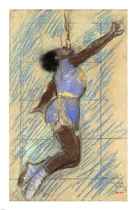 Framed Miss Lala at the Fernando Circus Print