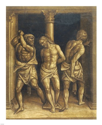 Framed Flagellation Print
