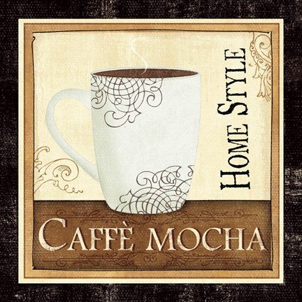 Framed Coffee and Cream IV Print