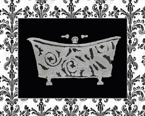 Framed Paris Hotel Tub IV Print