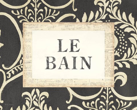 Framed Le Bain Print